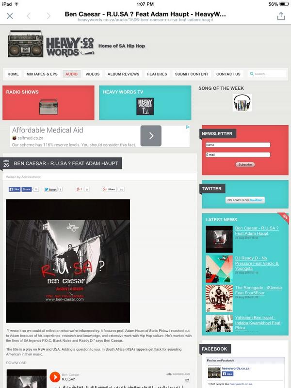 HeavyWords.co.za tweet media
