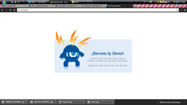 MrsObrienBooth's tweet photo. Esto es lo peor para cualquier serieflio/a  ¬¬ Putos los que petan series.ly http://t.co/VUpt7rEXES