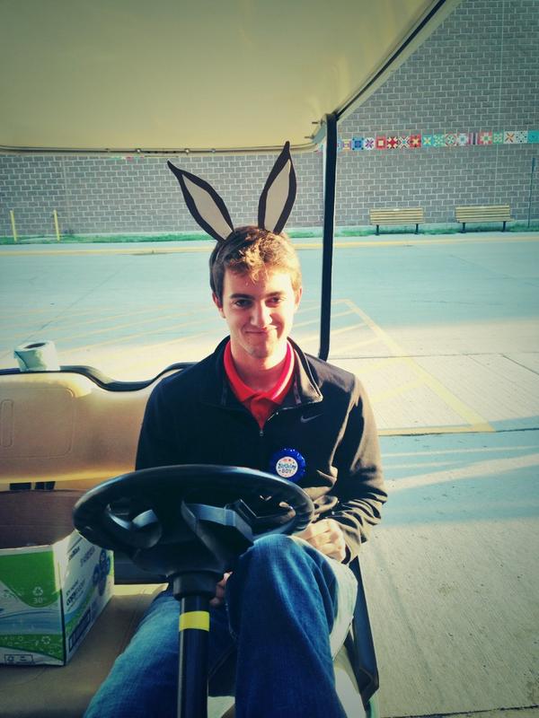 sararockow's tweet photo. Happy Birthday@tylernicholson2! 20 TODAY! I am very thankful for such a fun summer with this wittle rabbit!#bunnyshow http://t.co/Nx9JAFbs9k