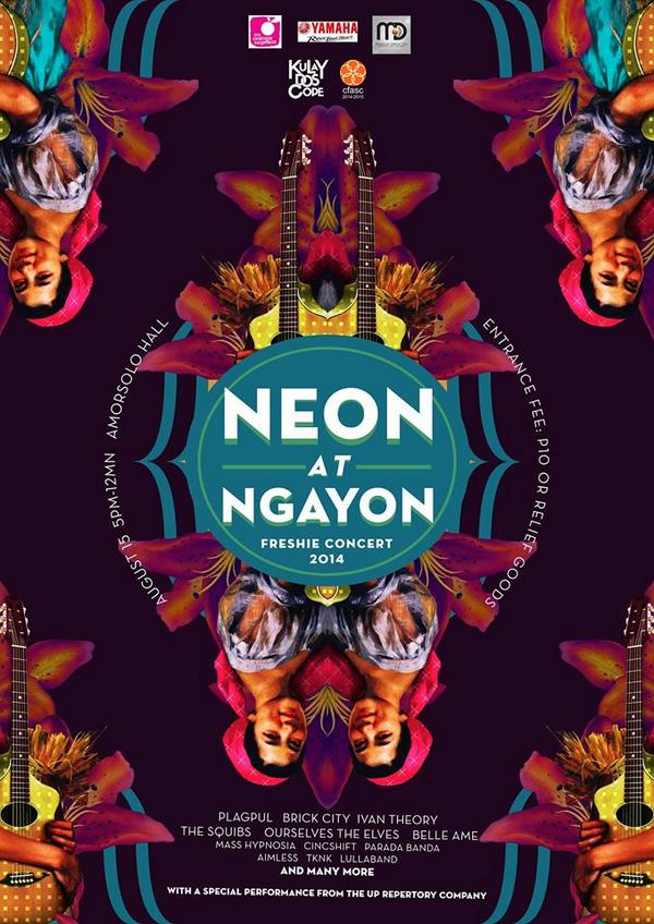 Freshie party! See you guys tomorrow at UP College of Fine Arts! #brickcitynoise