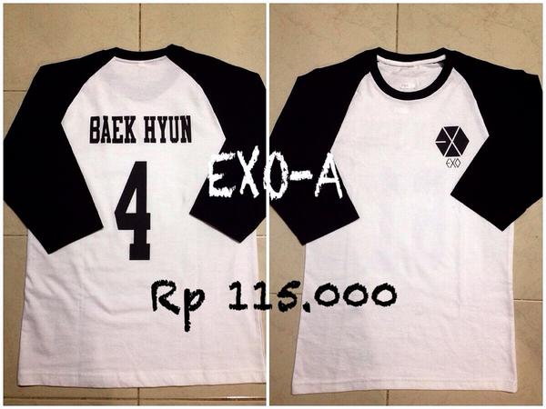 KpopRulesShop's tweet photo. @OhSehunID Hi, Pls RT^.^ Open PO till 24 Aug for TLP INA, EXO Number T-shirt Rp 115.000. Thankyou http://t.co/BiRt5SKkKd