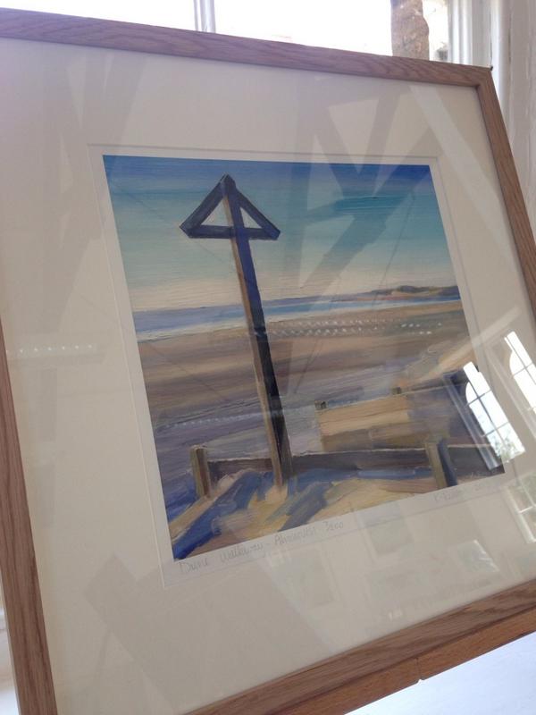 Wonderful prints by local artist Katherine Renton now on display #Northumberland #art #alnmouth