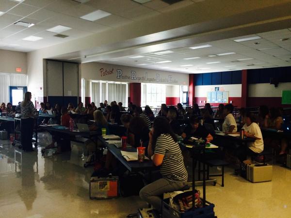 Pre-K ESE teachers are ready to get started. Go team Pre-K!