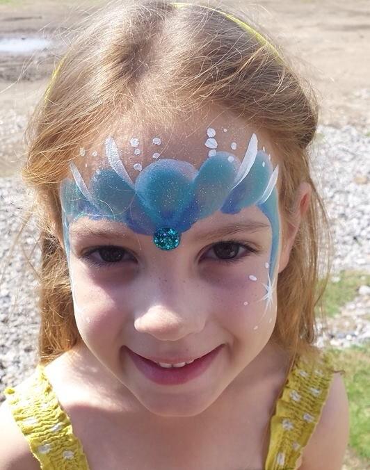 Making_Faces_'s tweet photo. By far my most requested design #Frozen #facepaint! http://t.co/LfSLB4jWlU