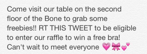 Wanna win a free bra?!