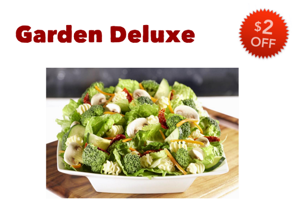 Today is the day for you to try our Garden Deluxe!

Happy Thursday!