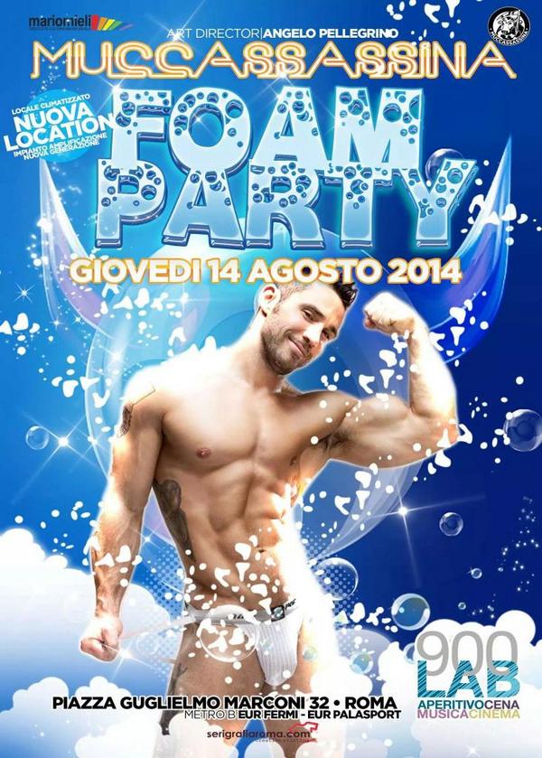 Romagay4you's tweet photo. Schiuma Party Muccassassina! 

Liste, Prive e Tavoli - 320 7555531 Cleverson http://t.co/awJ9yuiQpY