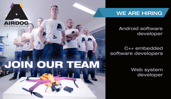 AirDogTeam's tweet photo. Know C++, Android? We are hiring in Riga: http://t.co/yDsQUnXuYl http://t.co/M2Py97qaWf