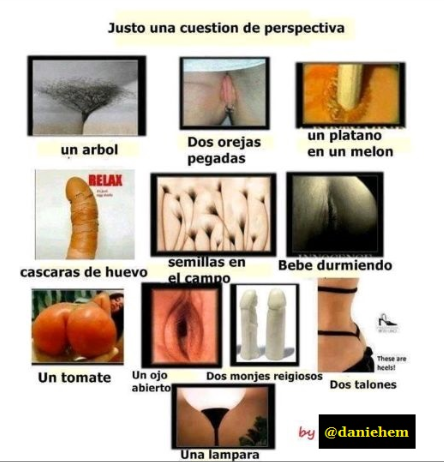 daniehem's tweet photo. Cuestión de perspectiva. http://t.co/V4Lfi2HOFy
