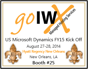 GoIWxHosting's tweet photo. Follow your NOLA &amp; visit @GoIWxHosting during @USDynamicsEvent #usdynamicsKO. http://t.co/l2l36knDxF