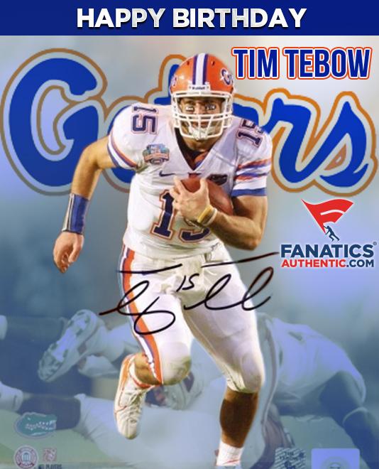 Happy Birthday Tebow won 2 BCS titles & the 2007 His collection ->  