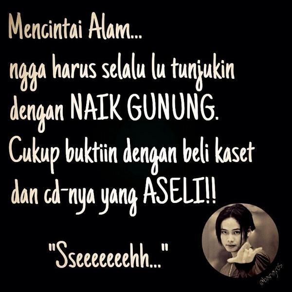 Pramuka sejati mencintai alam #HariPramuka