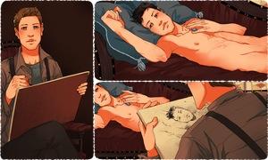 hellboundbro's tweet image. Supernatural titanic AU by @DemonXjunkie DM him if you want to join RT this and get the word out