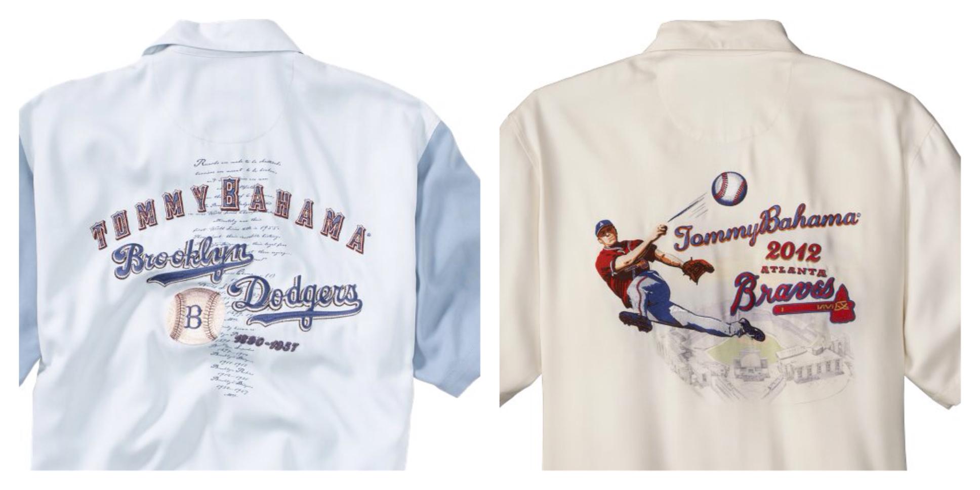 MLB Network on X: Tune in now for the @Dodgers vs. @Braves game on MLBN  and RETWEET for a chance at one of their @TommyBahama shirts!   / X