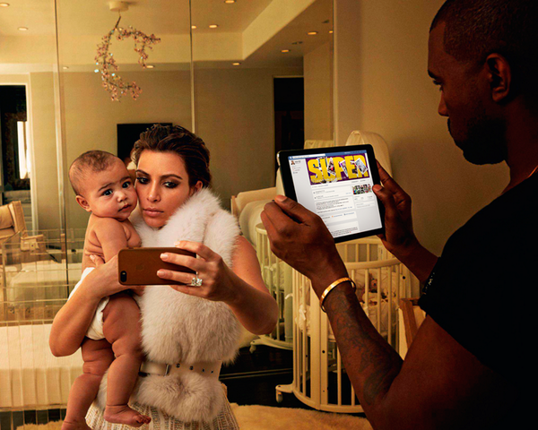 festasuper's tweet photo. AMANHÃ é dia de #festasuper! O casal Kimye já confirmou presença e tá treinando pras selfies! http://t.co/MKOouUR5Ca http://t.co/44rnAXs0VE