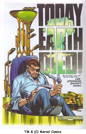 thirdeyecomics's tweet image. In celebration of @Marvel's #OriginalSin #7 — here's some #throwbackthursday Fury love!