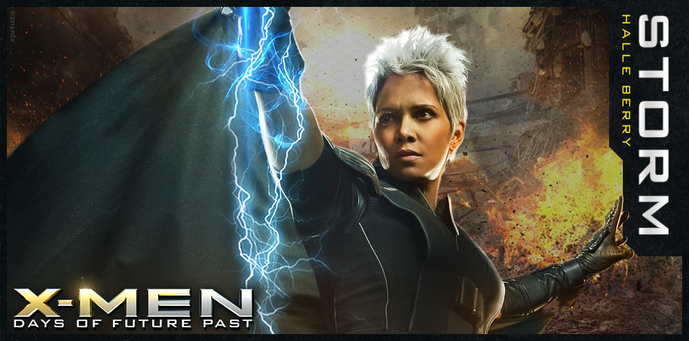 Happy Birthday to Halle Berry, aka Ororo Munroe, aka Storm! We hope you have nice weather for your party. 