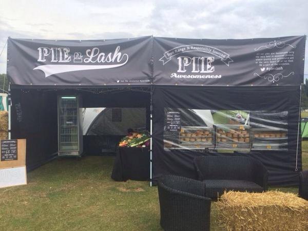 Our food stall <a href="/HideawayFest/">Hideaway Festival</a> everyone loved the pies. Book us for your next event...