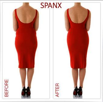 What Girls Want on X: To SPANX, or Not to SPANX?? Hmmm. This before &  after pic shows it's a no brainer. #SPANX #lookinggood   / X