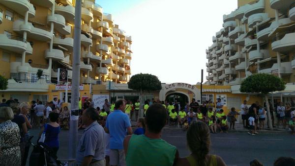 Gran dia. Pel matí  ha plogut (falta ens feia i ens fa) i; un any més espectacular assistència al #Correpatinaiballa