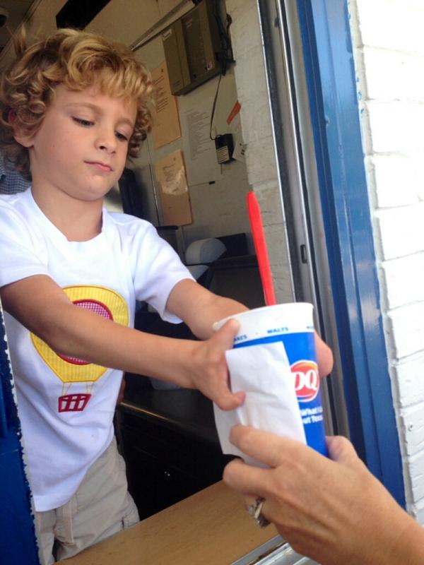 CHRISTUSTMF's tweet photo. Will Butts, CMN Texas Champion, helped out at DQ today for Miracle Treat Day! Be sure to get yours! #TMFmiracles http://t.co/GvxCHzpojJ