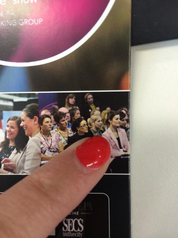 <a href="/RuthCole01/">Ruth Cole</a> and I made it onto the <a href="/officeshow/">office* show</a> brochure - love it! #EA #PA #VA #Officeshow2014 #feelfamous