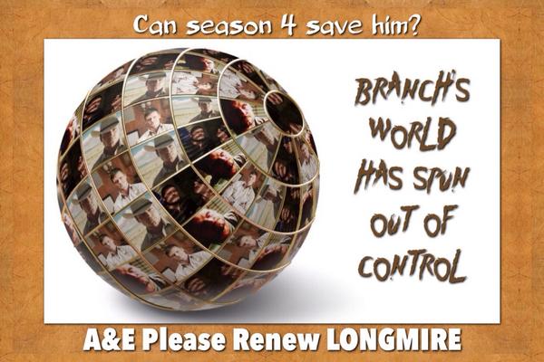 LongmirePosse's tweet photo. Can season 4 save Branch? RETWEET if you want @AETV to #RenewLongmire! @Bailey_Chase @LouDPhillips http://t.co/KRGbTgANLe
