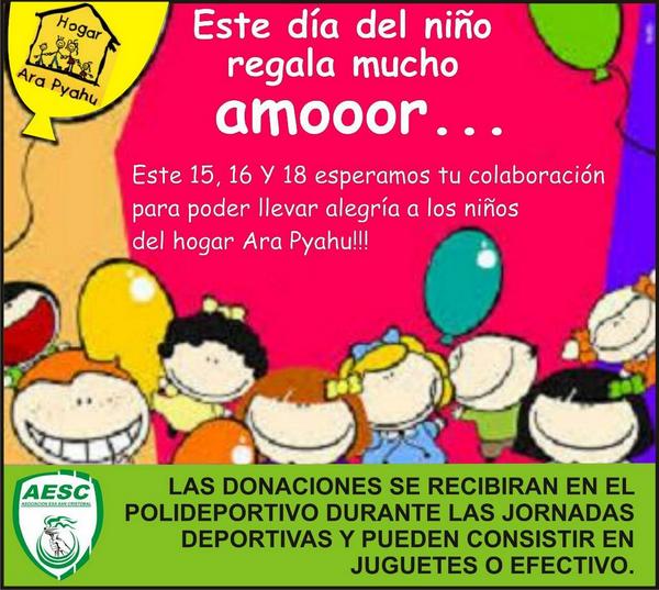 EXASanCristobal's tweet photo. Llevemos algo para los niños carenciados en su dia..!! http://t.co/JQJS5F8Tgh