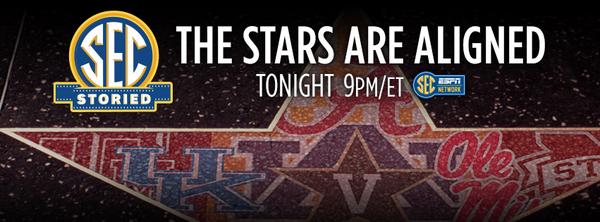 30for30's tweet photo. Fame doesn't outweigh fandom. #TheStarsAreAligned and ready to talk @SEC. #SECNetworkLaunch http://t.co/Be0JnC7Tcq