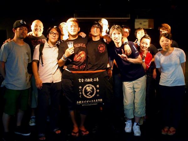 新品　東北ライブハウス大作戦x石井麻木 the LOW-ATUS　Tシャツ　/ ELLEGARDEN　細美武士ＢＲＡＨＭＡＮ　ブラフマン the HIATUS ハイエイタス 東北ライブハウス大作戦 コラボ Ｔシャツ