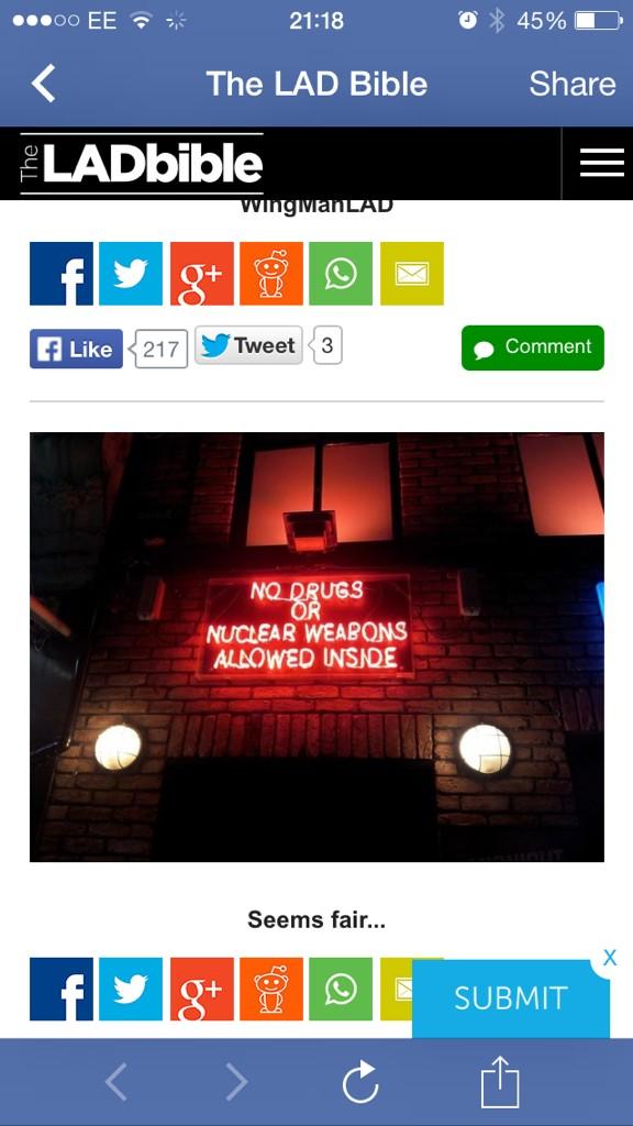 ben_edwards30's tweet photo. @benoakley3 just found this on the lad bible, look familiar? http://t.co/RD1PRQw68q