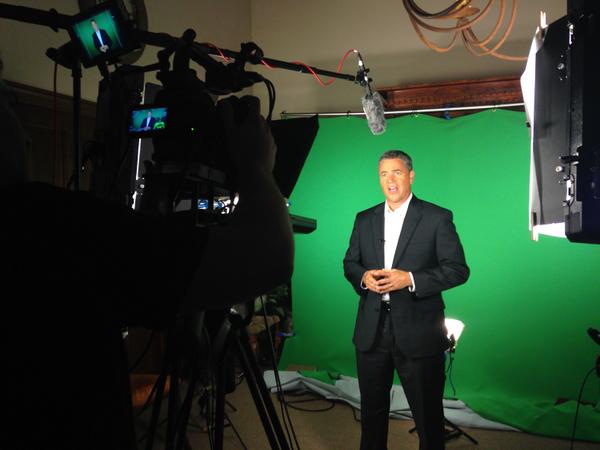 EXPVideo's tweet image. Partner James Peltier of @DudleyDeBosier telling our crew about their No Fee Guarantee. #DemandDudleyDeBosier