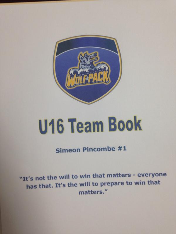 @Wolf_PackHockey @simba3131 Full Season U16 team books are ready.  #focusstartsnow #believeineachother #winners