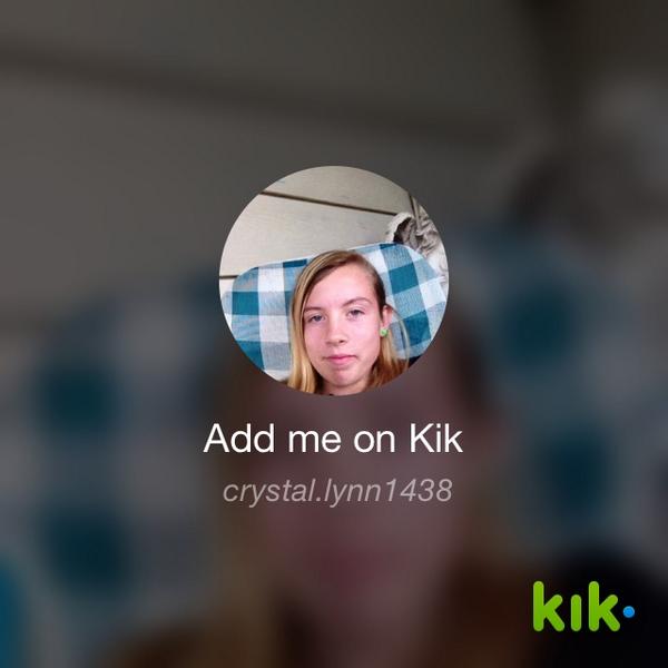 crystallstackh1's tweet image. Hey! I'm on Kik - my username is 'crystal.lynn1438' kik.me/crystal.lynn14…