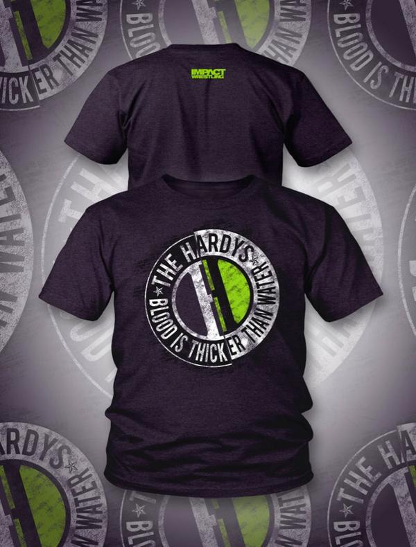 RealJasonJames's tweet photo. New @MATTHARDYBRAND @JEFFHARDYBRAND Blood is Thicker shirt avail. here: http://t.co/u79hERYf42 #HighFiveDeal http://t.co/ooM3lkHiJ5