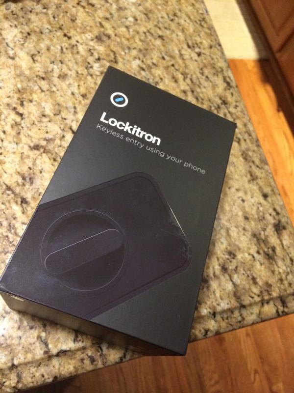 skreydin's tweet image. Yay - #lockitron