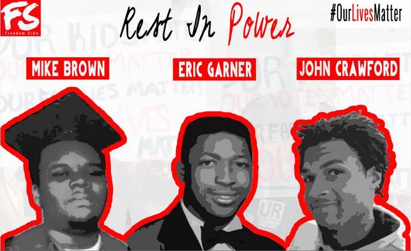 BecominGreat's tweet photo. #EzellFord “@FreedomSide: #NMOS14 #MikeBrown #Ferguson #JohnCrawford #JutsticeforEricGarner Rest in power, brothers: http://t.co/Z5qQj1rPF6”