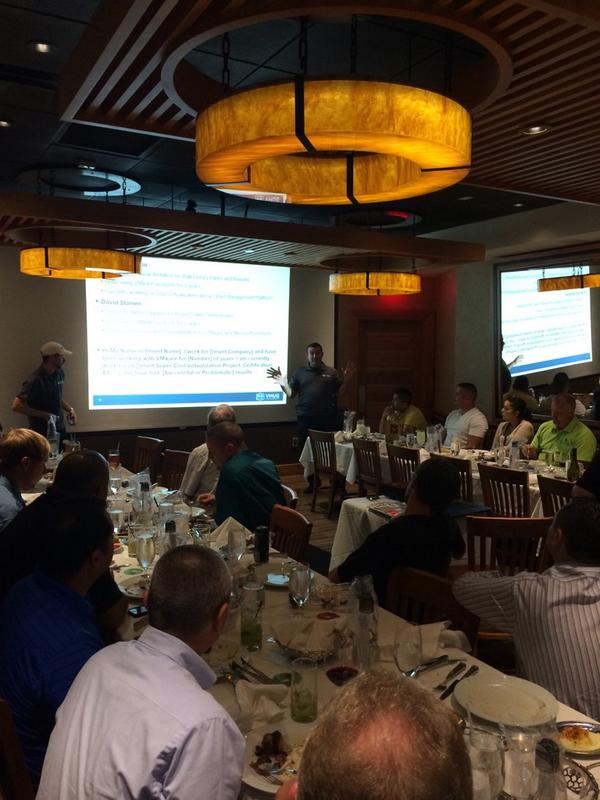 mctodd's tweet image. Awesome @OrlandoVMUG tonight!! Great job @davidstamen and @vHaroldGoodwin #PernixData Evangelism