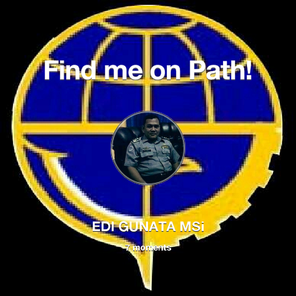 EdiGunata's tweet image. Find me on #Path now! Go to: path.com! #thepersonalnetwork