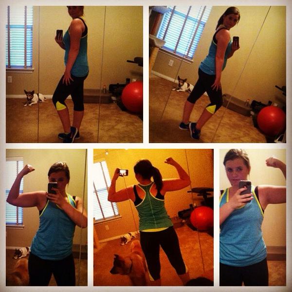 hannah_fadler's tweet photo. Day two @theCHIVE @TheChivettes_ @ChivettePics @theberry #chiveon #techive #theberry #chivette #workout #daytwo http://t.co/1GQ833A2q2