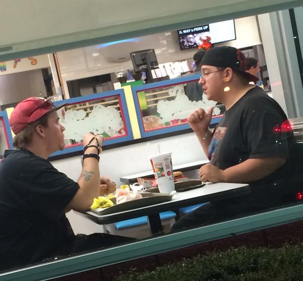 CSIFielder's tweet image. ..."so I was like, if you don't like my hat on backwards, you can get out!... #imlovinit