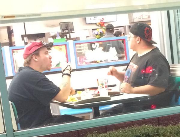 CSIFielder's tweet image. "No dude, this is how you eat a fry without it touchin your lips" nam-nam-nam #supersizeme #thisishowiKFC