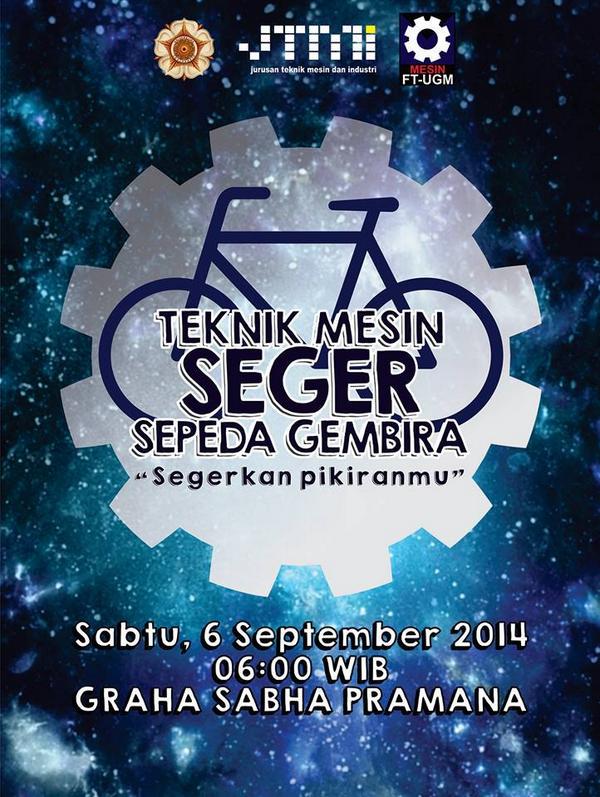 Nantikan #livetweet kami, langsung dari Area Teknik Mesin SEGER | <a href="/MesinUGMevents/">Mesin UGM Update</a> | #55thMesinUGM #lustrumXI