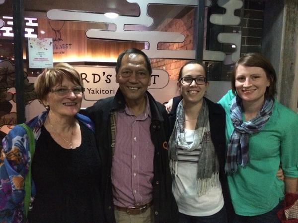 My wonderful and colorful family. Love me all!!