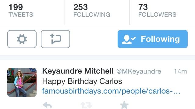 Happy Birthday Carlos Pena Vega! 