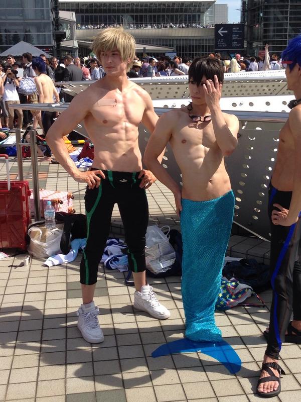 小島祥太朗 帰りがけにfreeコスの人を見かけたから写真撮らせてもらた めちゃシコ Http T Co Ch8gzkjop6