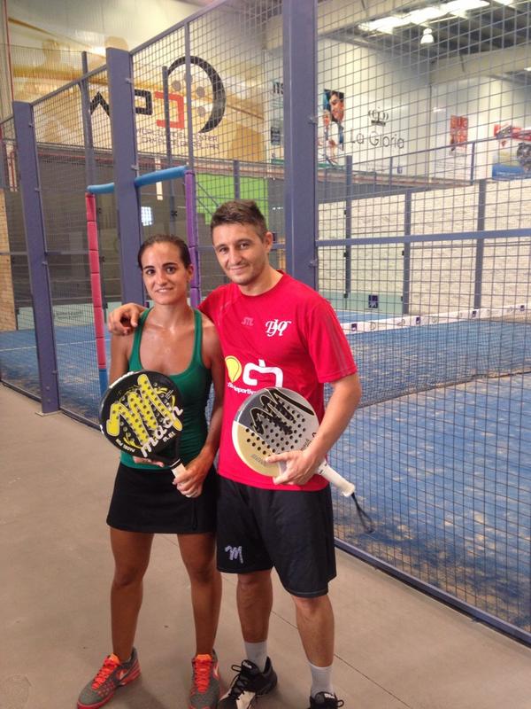 MACHPadel's tweet photo. @daniherreradh10 con la prometedora jugadora Paola Cortés de Cádiz http://t.co/hjOAX4olQV