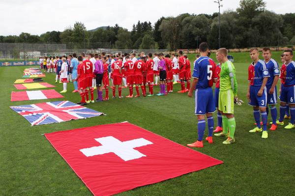 RedBullSalzburg's tweet photo. #NGT2014 Ergebnisse Tag 1:http://t.co/aKYcqtuy1I // International Tournament of Soccer Talents:http://t.co/kfqy5FSoih http://t.co/iWU7oLokUU