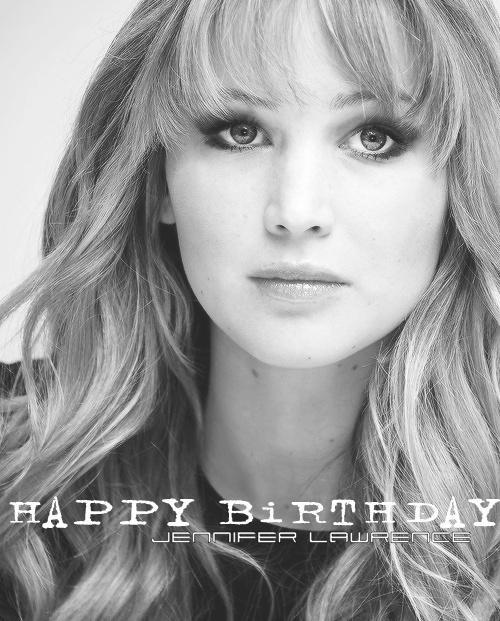 To Wish A Happy 24th Birthday To Jennifer Lawrence 