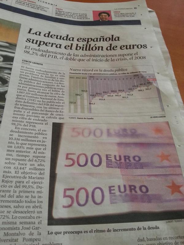 diguemagosarat's tweet image. Puc demanar un prestec al banc i dir que soc milionari pero el deute sempre hi serà #economiadeccc #ppfails